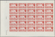 Delcampe - Monaco: 1949, 100th Birthday Of Prince Albert I. Complete Set Of Eight In IMPERFORATE Blocks Of 25 F - Ongebruikt