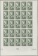 Delcampe - Monaco: 1949, 100th Birthday Of Prince Albert I. Complete Set Of Eight In IMPERFORATE Blocks Of 25 F - Ongebruikt