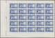 Delcampe - Monaco: 1949, 100th Birthday Of Prince Albert I. Complete Set Of Eight In IMPERFORATE Blocks Of 25 F - Nuovi