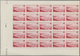 Delcampe - Monaco: 1948/1949, Pictorial Definitives Complete Set Of 13 In IMPERFORATE Blocks Of 25 From Lower M - Ongebruikt