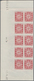 Delcampe - Monaco - Portomarken: 1946/1950, Postage Dues ‚ornaments‘ Complete Set Of 11 In IMPERFORATE Blocks O - Strafport