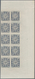 Delcampe - Monaco - Portomarken: 1946/1950, Postage Dues ‚ornaments‘ Complete Set Of 11 In IMPERFORATE Blocks O - Segnatasse