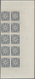 Delcampe - Monaco - Portomarken: 1946/1950, Postage Dues ‚ornaments‘ Complete Set Of 11 In IMPERFORATE Blocks O - Postage Due