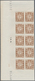 Delcampe - Monaco - Portomarken: 1946/1950, Postage Dues ‚ornaments‘ Complete Set Of 11 In IMPERFORATE Blocks O - Postage Due