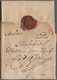 Niederlande - Vorphilatelie: 1681, Complete Folded Letter Cover From AMSTERDAM, Dated 6th June 1681, - ...-1852 Préphilatélie