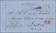 Delcampe - Niederlande: 1866, Drei Faltbriefe Jeweils Mit Verschiedenen Porti, Alle Mit Transit über Preussen N - Brieven En Documenten