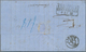 Delcampe - Niederlande: 1866, Drei Faltbriefe Jeweils Mit Verschiedenen Porti, Alle Mit Transit über Preussen N - Brieven En Documenten