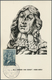 Delcampe - Niederlande: 1943/1944, "Zeehelden", Complete Set On 17 Different Maximum Cards, Mostly With First D - Brieven En Documenten