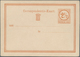 Niederlande - Ganzsachen: 1870, Five Proofs For A 2 1/2 Stationery Card. Seldomly Seen. - Postal Stationery