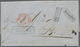 Niederlande - Stempel: 1865, Two Folded Letters With Red AMSTERDAM Cds, Red Respectively Black Boxed - Postal History