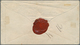 Norwegen: 1862, 4 Sk. Oskar I. On Registered, Preprinted Telegram Envelope From Trondheim To Vestera - Altri & Non Classificati