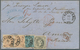 Norwegen: 1865 (20 Oct), Folded Letter Franked With 3sk Oscar I And 4sk + 8sk Pair Arms 1863 Issue, - Andere & Zonder Classificatie