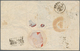 Österreich: 1851 (22 Sept.), Teilfrankierter Faltbrief Mit 9 Kr. Hellblau Von Wien Nach Messina, Siz - Other & Unclassified