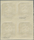 Österreich: 1863, (1,05 Kr) Graubraun Zeitungsmarke, Postfrischer Viererblock In Farbfrischer Tadell - Andere & Zonder Classificatie