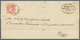 Österreich: 1867, 5 Kr Rosa Auf Brief Mit Braunrotem Trentino-K1 „VIGO IN FASSA 21/11 (1872)” Und Ov - Andere & Zonder Classificatie