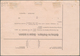 Österreich: 1890/1891, 3 Kr Blaugrün, 30 Kr Braun U. 50 Kr Lila, MiF Auf 5 Kr Paketkartenformular, A - Andere & Zonder Classificatie