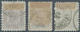 Österreich: 1891, Freimarken Kaiser Franz Joseph In Verschiedenen Zähnungen, 20 Kr. Type "C", 24 Kr. - Other & Unclassified
