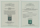 Österreich: 1945, NICHT VERAUSGABTE 42 Pf Smaragdgrün I. Wiener Aushilfsausgabe Mit Teilweisem Probe - Andere & Zonder Classificatie