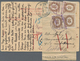 Österreich - Portomarken: 1905, Ansichtskarte Aus INDIEN Nach Wien Frankiert Mit 1 Anna Statt 4 Anna - Strafport