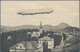Österreich - Zeppelinpost: 1913, LZ 17 SACHSEN, 6 Verschiedene 5 H Franz-Josef Privat-GSK "Landungsp - Altri & Non Classificati