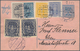 Österreich - Ganzsachen: 1923, 25 Kr Blau Auf Rosa Rohrpostkarte Mit Zusatzfrankatur 20 Kr, 75 Kr, 8 - Autres & Non Classés