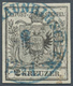 Österreich - Stempel: 1850, Wappen 2 Kr. Grauschwarz, Voll- Bist Breitrandig Geschnittenes Exemplar - Frankeermachines (EMA)