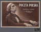 Polen: 1946: Project Of An Unissued Stamp "Frederyk Chopin". Hand Painted In Gouache Technic On Cart - Altri & Non Classificati