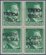Polen - Lokalausgaben 1944/45: 1945 KONSKIE: 10 Groszy Green With Hand Overprint "POCZTA POLSKA", Bl - Andere & Zonder Classificatie