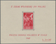 Polen - Besonderheiten: 1946, Polish Corps In Italy, 3l.+247l. Red, Colour Error, Souvenir Sheet, Un - Altri & Non Classificati