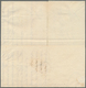 Portugal: 1860, Folded Letter From LISBOA "P. Navarre" To Bahia Rated "150" /Reis) On Reverse. - Unused Stamps