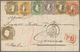 Portugal: 1868, 10 R Orange-yellow, 3 X 20 R Olive, 50 R Green, 80 R Orange And 100 R Grey-lilac Lui - Unused Stamps