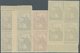 Portugal: 1952, 400 Years Death Of Sao Francisco Xavier Complete Set Of Four In Blocks Of Four Mostl - Nuovi