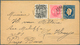 Portugal - Ganzsachen: 1889 (21.8.), Stat. Envelope King Luis 25r. Blue Uprated With 5r. Black And 2 - Postal Stationery