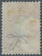 Russland: 1858 30k. Green & Rose-carmine, With Variety "Watermark "3" Clearly Shifted To The Right", - Used Stamps