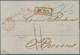 Russland: 1859/1866, Six Letter Sent From RIGA To The Champain Dealer "Roederer" In Reims With Pruss - Used Stamps