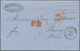 Russland: 1859/1866, Six Letter Sent From RIGA To The Champain Dealer "Roederer" In Reims With Pruss - Usati