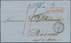 Delcampe - Russland: 1859/1866, Six Letter Sent From RIGA To The Champain Dealer "Roederer" In Reims With Pruss - Usati