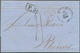 Delcampe - Russland: 1859/1866, Six Letter Sent From RIGA To The Champain Dealer "Roederer" In Reims With Pruss - Usati