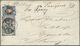 Russland: 1872, 3 K., 5 K., 20 K. Tied "NIKOLAYEVSK 14 NVR 1872" To Small Cover Via Moscow And Hambu - Gebruikt