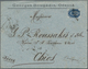 Russland: 1891:Commercial Cover (with Enclosed Letter In Greek), Printed "Georges Bougadis, Odessa", - Usati