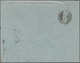 Russland: 1891:Commercial Cover (with Enclosed Letter In Greek), Printed "Georges Bougadis, Odessa", - Used Stamps