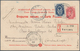 Russland: 1903, Russia 4 K. And 10 K. Tied "BATUM KUTAIS 20 XII 1902" To Registered Ppc (2, Caucas T - Used Stamps