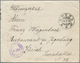 Russland: 1915, Pair 20 Kop On Envelope Sent From Petrograd 18.9.15 To Caire, Egypt There Boxed "NON - Usati
