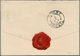 Russland - Wendensche Kreispost: 1897, 2 K. Tied Blue Oval "WENDENSCHE KREIS-POST / SESSWEGEN" In Co - Andere & Zonder Classificatie