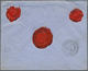 Russische Post In China: 1899, 10 K. Horizontal Pair Tied "PEKIN 21 VII 03" To Registered Cover Endo - Cina