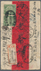 Russische Post In China: 1902, Coiling Dragons 10 C. Horizontal Pair Tied Oval Bilingual "PEKING 8-O - China