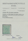 Schweden: 1855, Coat Of Arms 3 Skill Blue-green On Thin Paper Unused Without Gum, Minor Repairs Neve - Nuovi