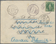 Schweiz: 1897, 25 C Grün, Gez. 11¾ : 11¼, Einzelfrankatur Auf Brief Von KIRCHBERG/BERN, 14.IX.97, Ad - Other & Unclassified