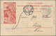 Schweiz - Privatganzsachen: 1900, 10 Rp. UPU Ganzsache Mit Seltenem Reklamezudruck "CHOCOLAT SUCHARD - Interi Postali