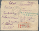 Sowjetunion: 1922, December, 45r. Black/green Airmail Stamp, Block Of Six And Single Stamp, In Combi - Used Stamps